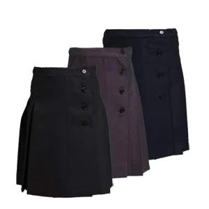 Falda de pliegues colegial