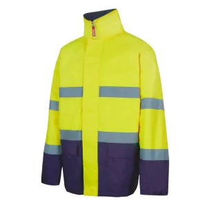 Parka combinada en alta visibilidad