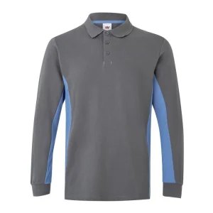 POLO BICOLOR MANGA LARGA 105514