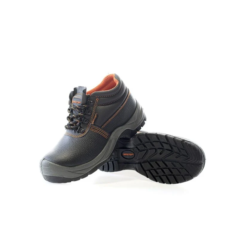 Bota S3 de piel vacuno negra – PACIO SAFETOP 217 - Imagen 2