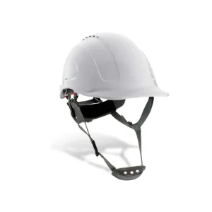 Casco industrial ABS ventilado con ruleta y barbiquejo Mod. MOUNTAIN 2088-CMV