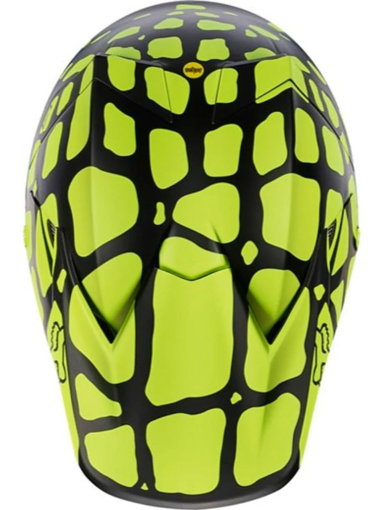 Casco Fox V3 Grav Helmet ECE -BLKYLW - Imagen 5