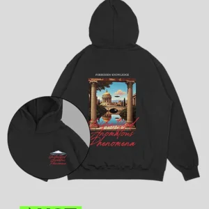 Hoodie negro Anomalous (UNISEX)