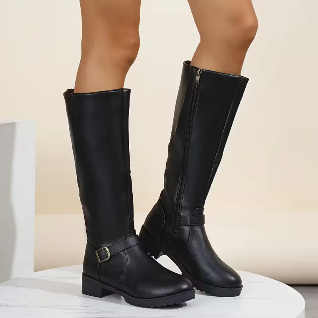 Botas Altas Botas Ortop茅dicas de Cuero Suave para Mujer庐 - Imagen 6