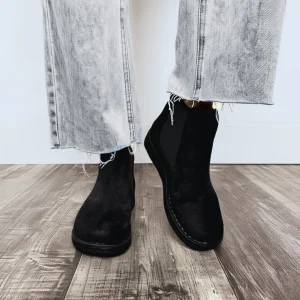 Botas de Cuero con Suelas Resistentes para Mujer