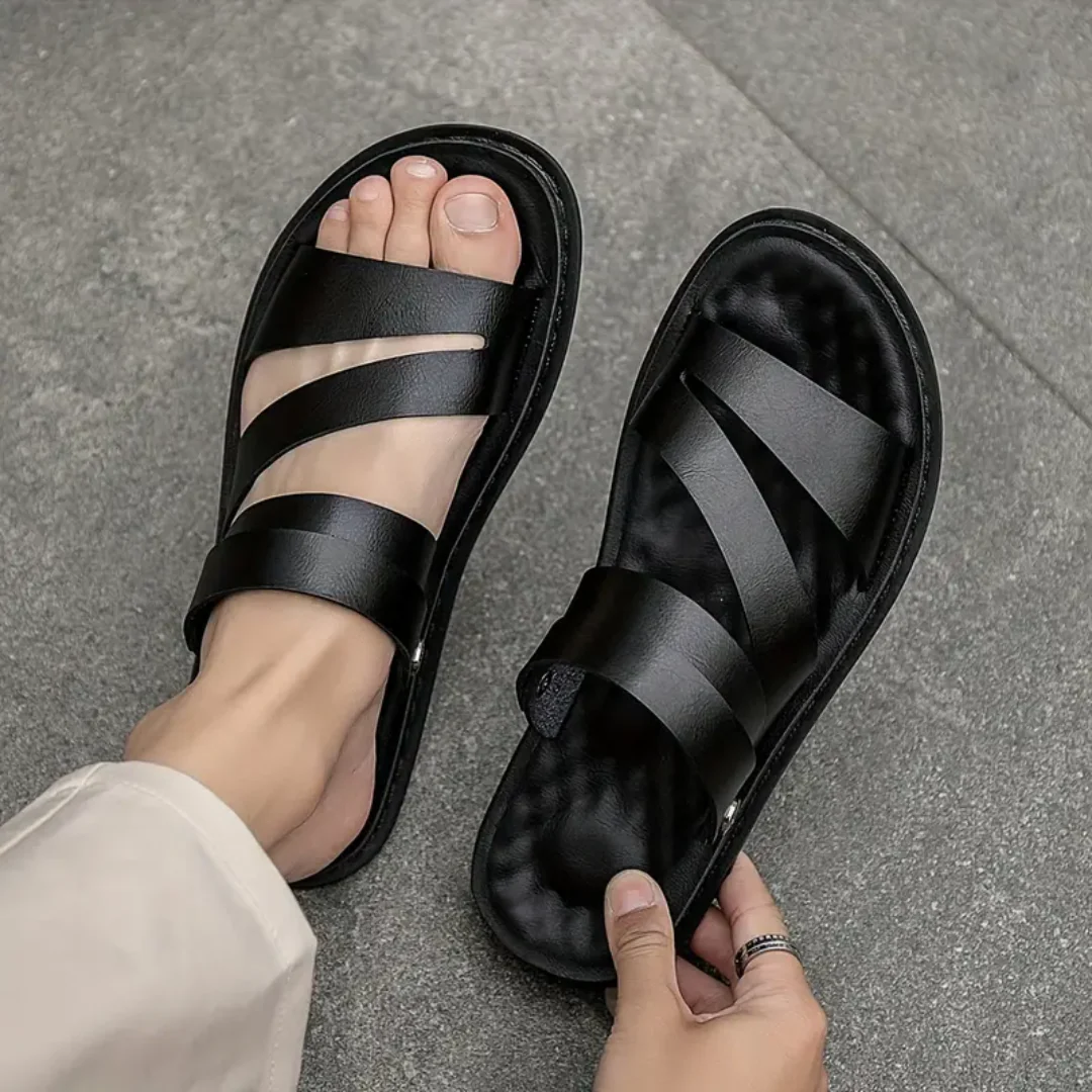 Sandalias con suela ergon贸mica y antideslizante para hombre庐