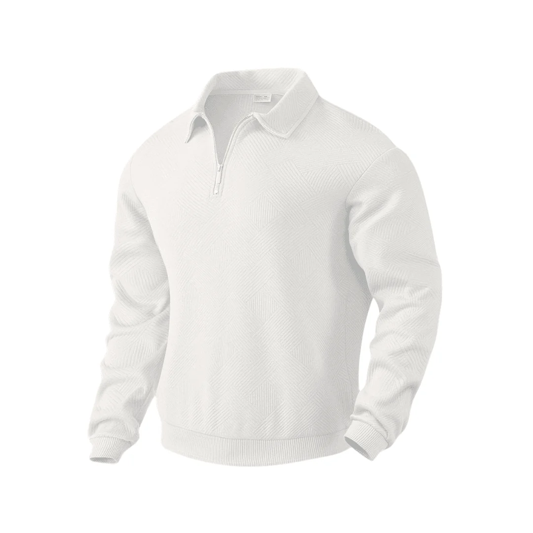 Fuego | Su茅ter de cremallera con dise帽o estampado - Imagen 6