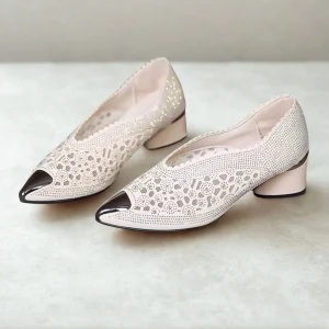 Tacón de Malla Transpirable para mujer