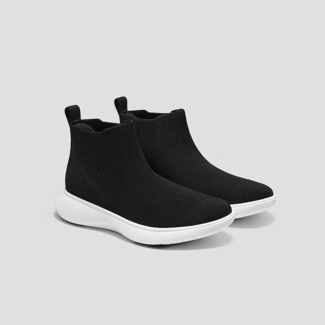 Botines Deportivos de Puntera Redonda Slip-On para mujer