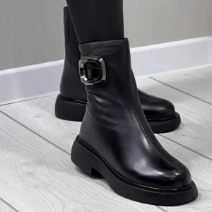 Botas de cuero cálidas para mujer®