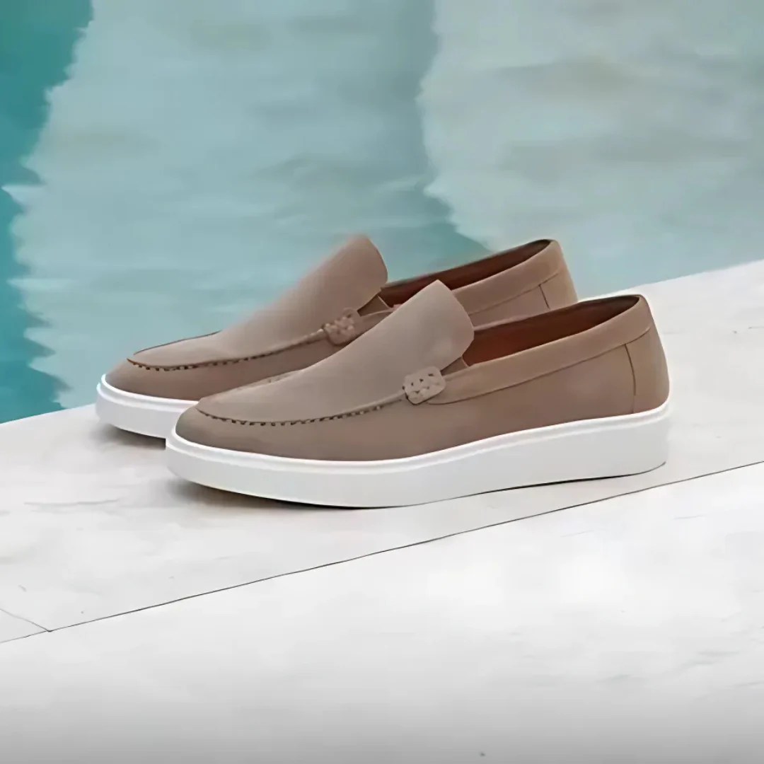 Mocasines para hombre con suelas ergon贸micas - Imagen 4