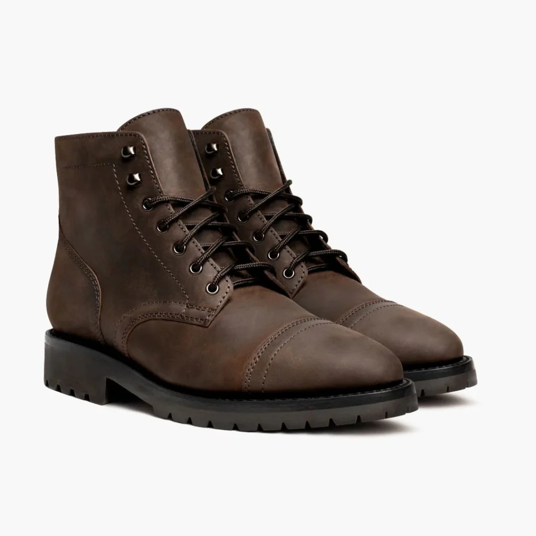 Botas de Cuero para Hombre de Gran Durabilidad y Estilo Moderno庐