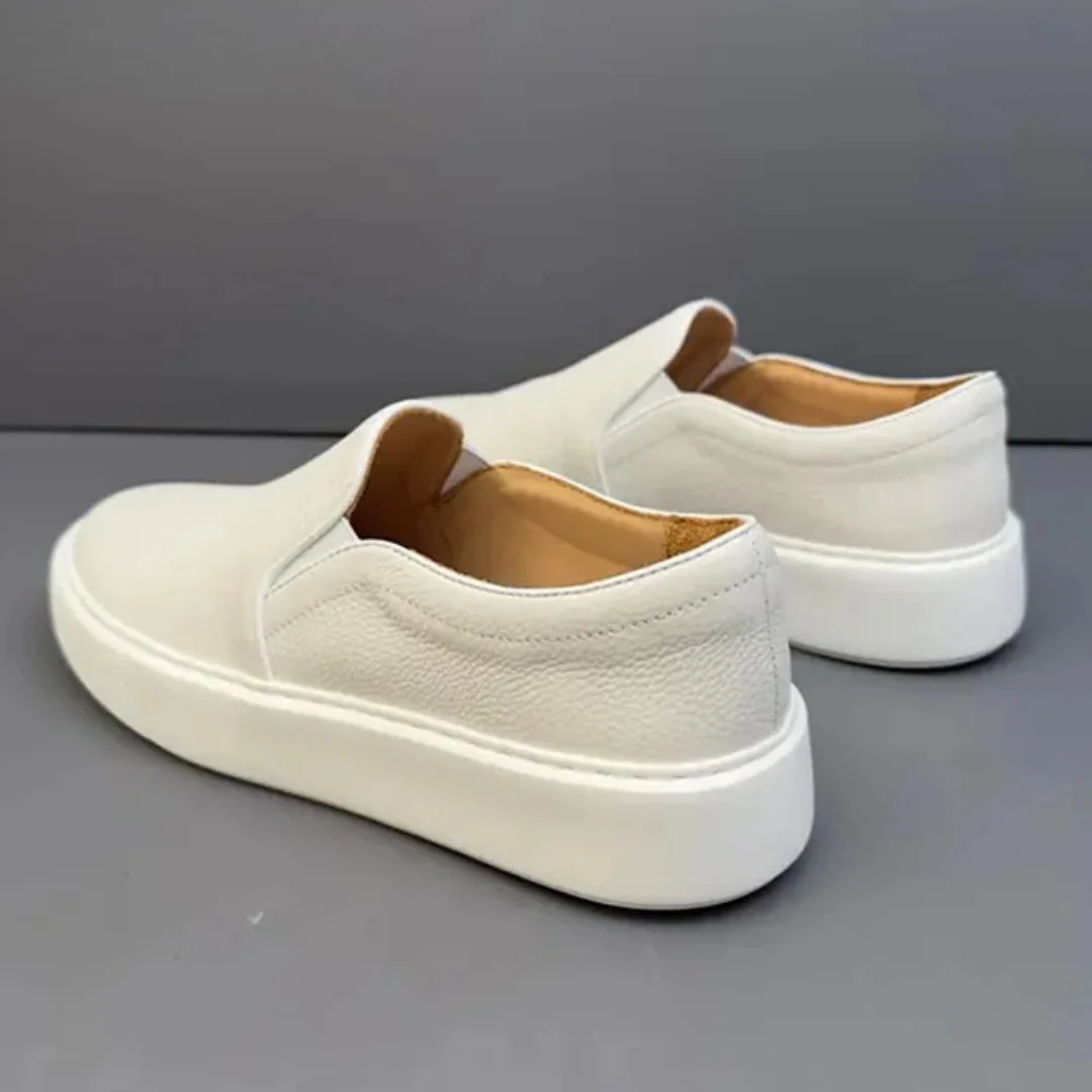 Zapatillas casual blancas para hombre - Imagen 3