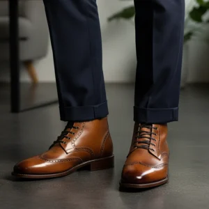 Botas de cuero clásicas y elegantes para hombre®