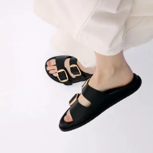 Sandalias abiertas ortopedicas de doble ajuste