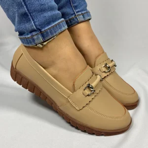 Mocasines de cuero con suelas ergonómicas