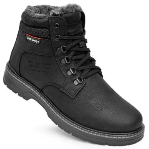 Botas de Invierno en Cuero Natural