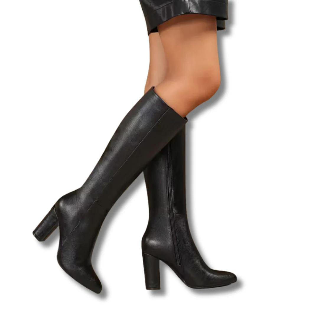 Botas altas de tac贸n para mujer庐