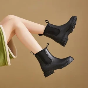 Botas impermeables para mujer con suela antideslizante