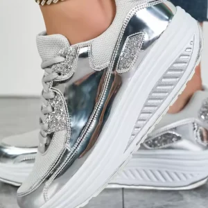Zapatillas futuristas de alto impacto con plataforma para Mujer