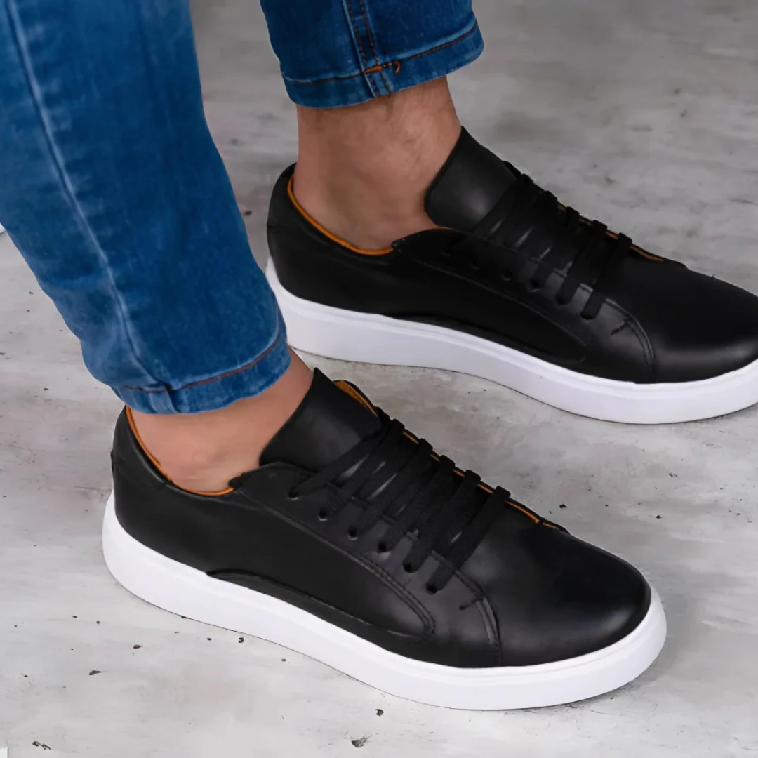 Zapatos urbanos con trenzas y suelas c贸modas para hombre