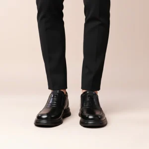 Zapato de Cuero Premium con Interior Térmico para Hombre