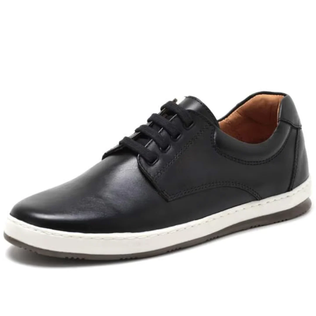 Zapatos Ergon贸micos de Cuero Liso para Hombre - Imagen 3