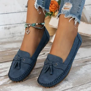Mocasines de mujer suaves y cómodos de estilo vintage con cordones®