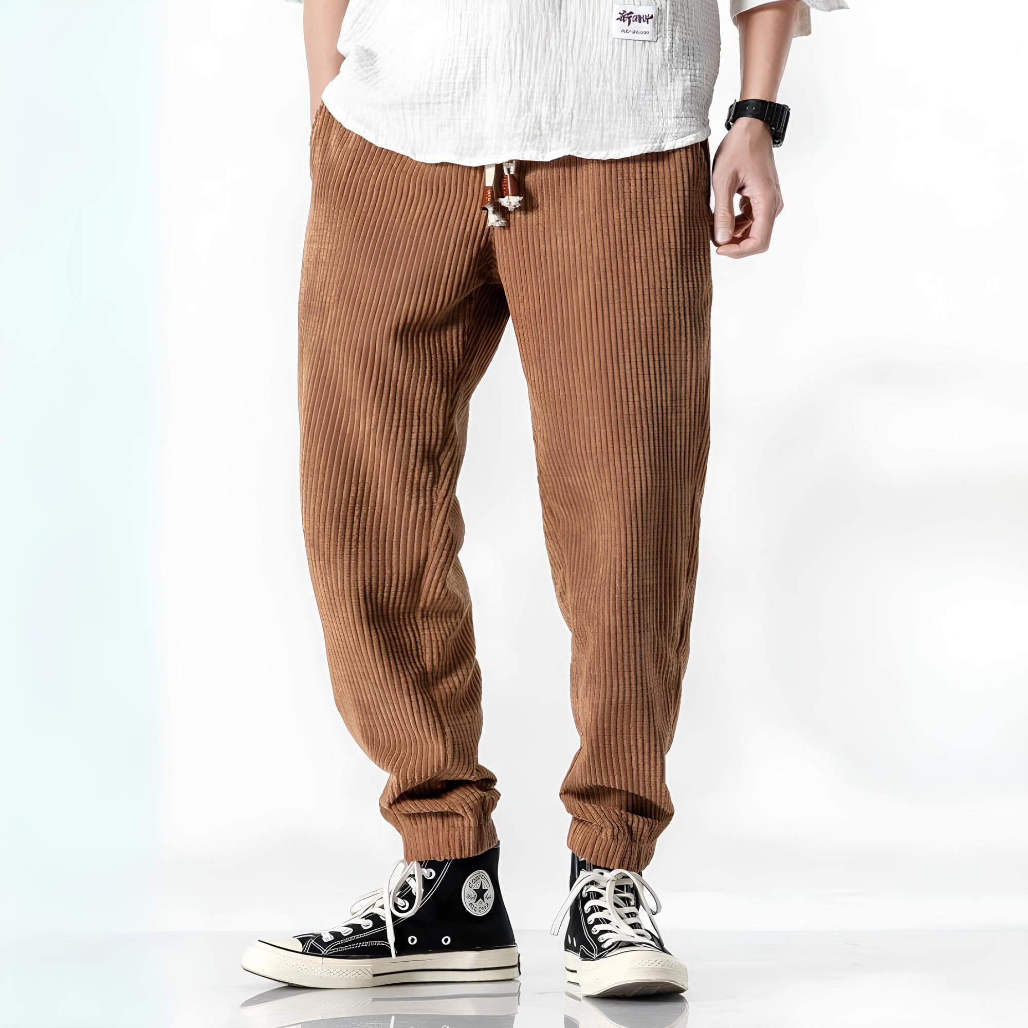 Ramiro | Pantalones de terciopelo modernos - Imagen 9