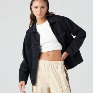 Casaca para Mujer DVK DENIM CASACA ALESKA NGR