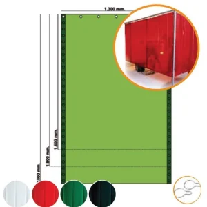 Cortinas de 0,4 mm x 1300 mm C111