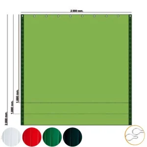 Cortinas de 0,4 mm x 2000 mm C448