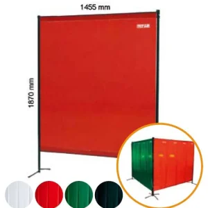 Cortina de soldadura biombo y estructura C164C
