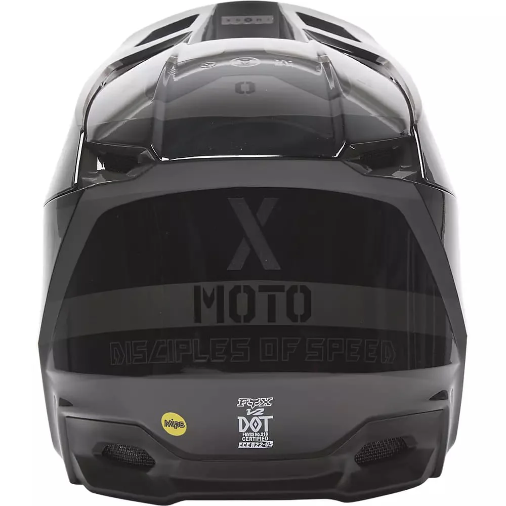 Casco para Hombre FOX V2 V2 NOBYL BLACK HELMET 001 - Imagen 5