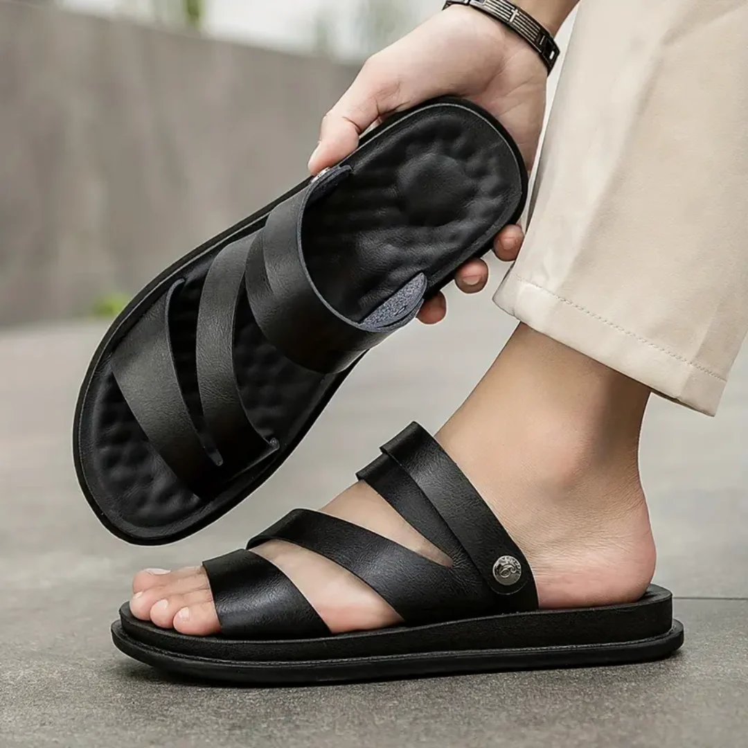 Sandalias con suela ergon贸mica y antideslizante para hombre庐 - Imagen 3