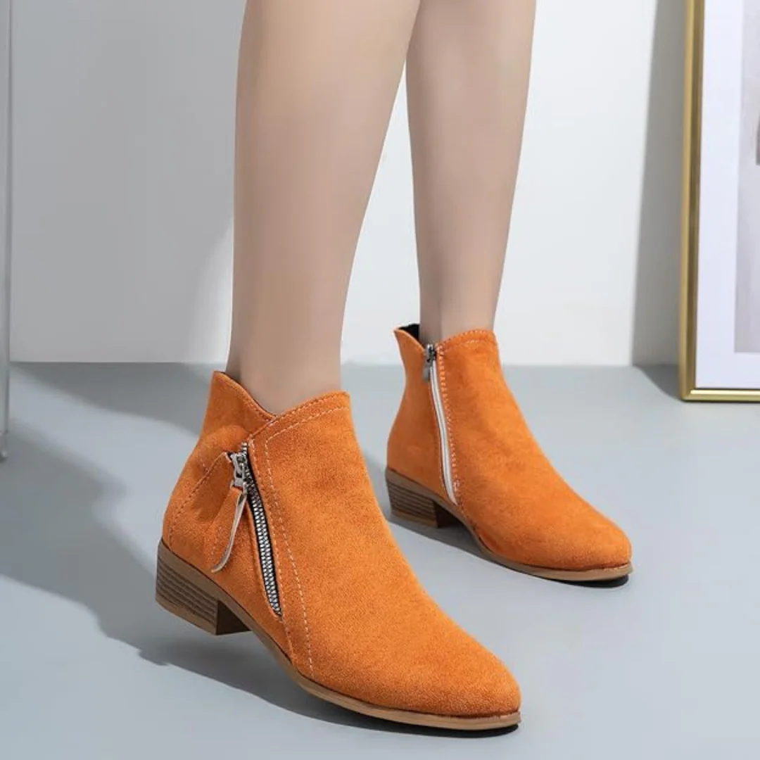 Botas de caña media para mujer con cremallera lateral® - Imagen 9