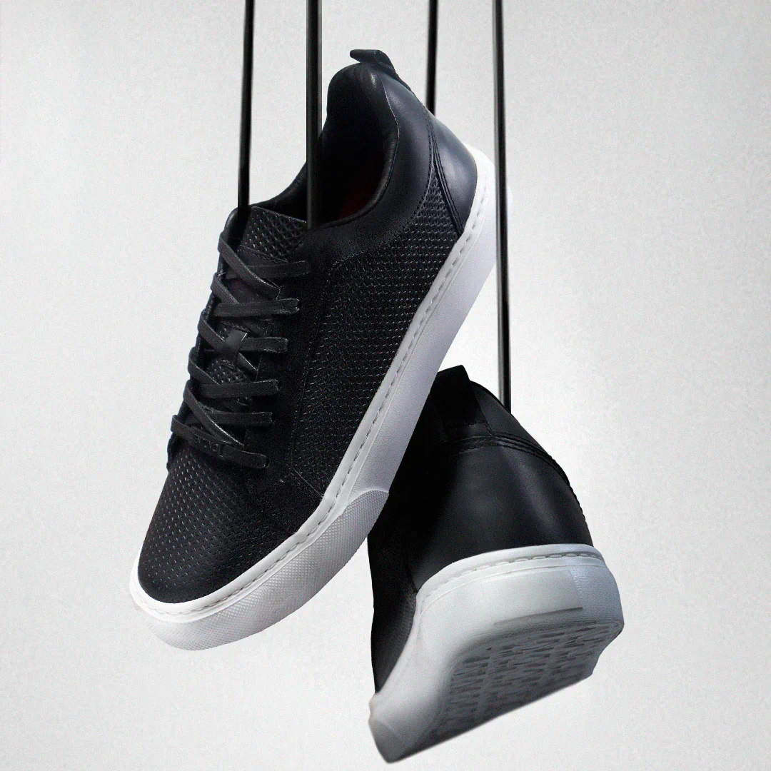 Zapatos Ortop茅dicos de Cuero Microperforado para Hombre