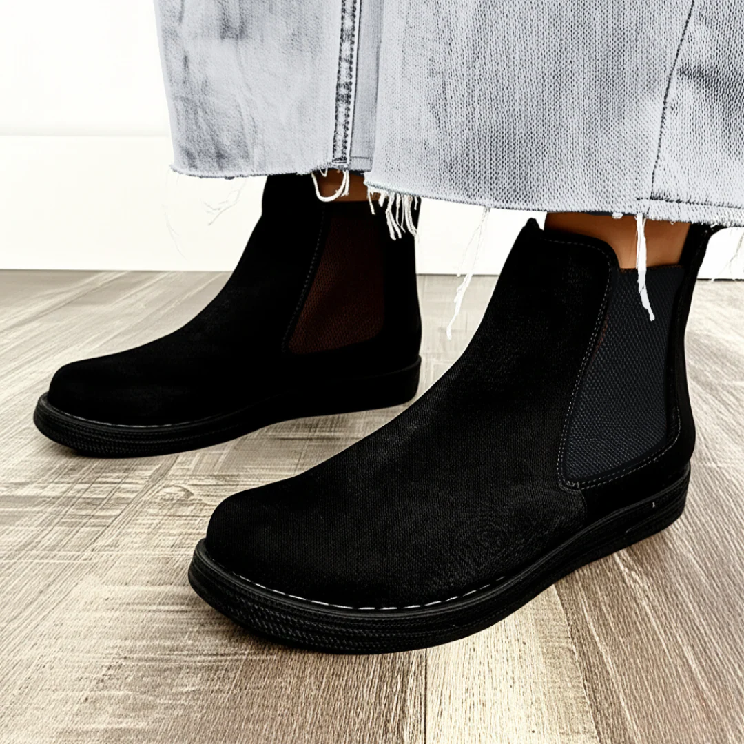 Botas de Cuero con Suelas Resistentes para Mujer - Imagen 3