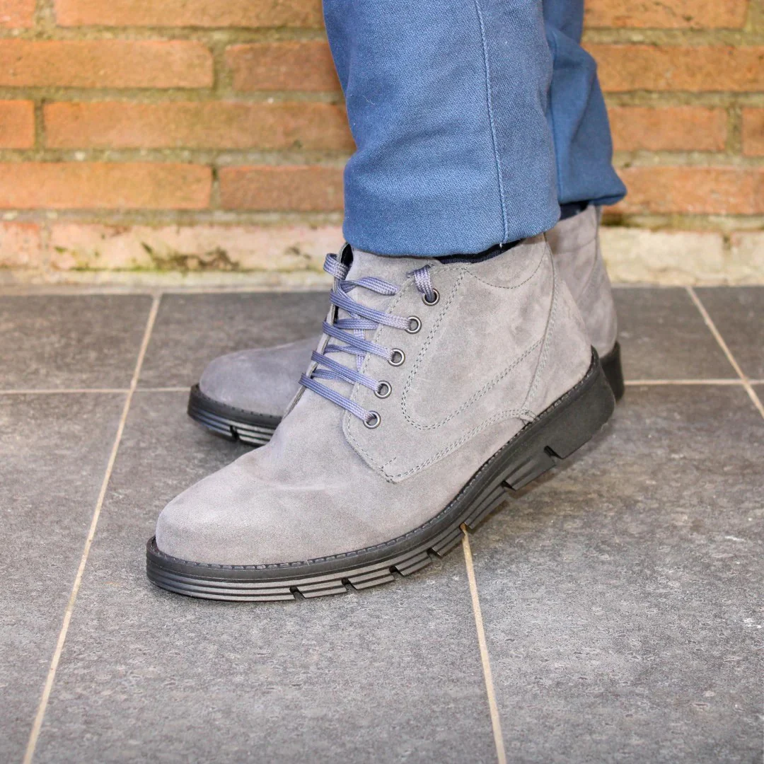 Botines casuales con suela c贸moda para hombre - Imagen 3