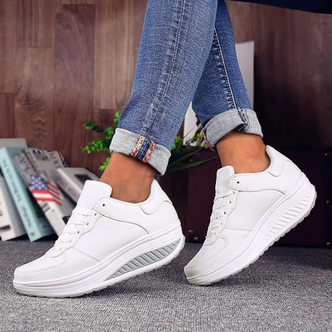 Zapatillas deportivas de suela alta para mujer - Imagen 3