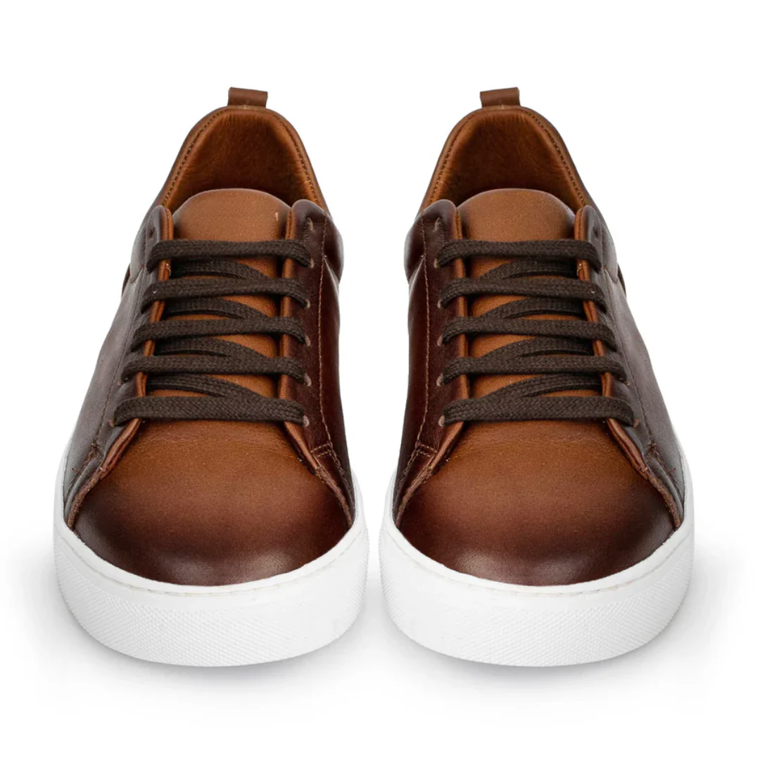 Zapatilla de Cuero con Estilo Urbano para Mujer庐 - Imagen 6