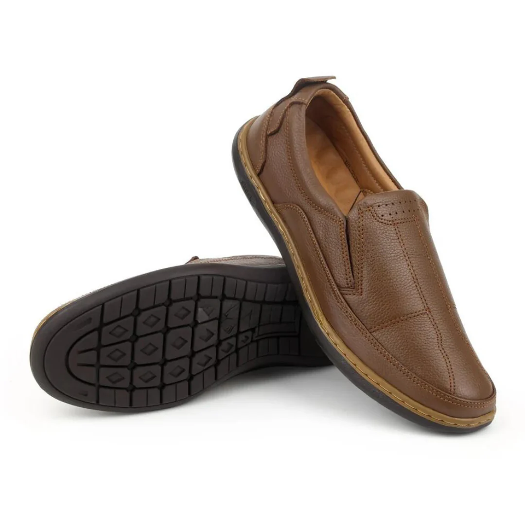 Zapatos ergon贸micos de cuero para hombre - Imagen 3