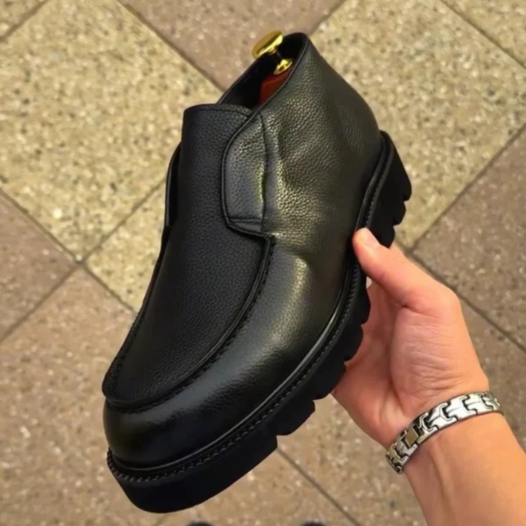 Zapatos Ortop茅dicos de Cuero para Hombre - Imagen 5