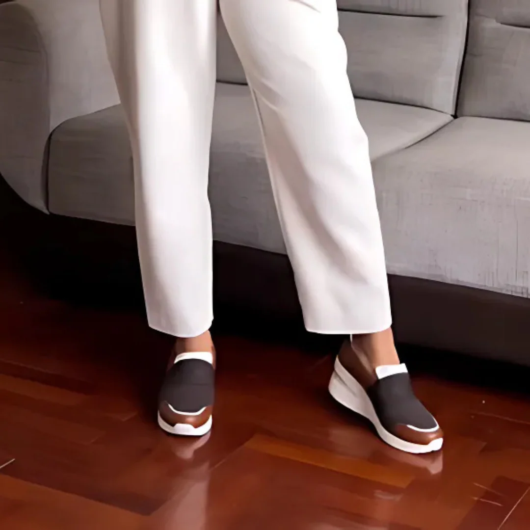 Zapatos ortop茅dicos con suela antideslizante para mujer - Imagen 3