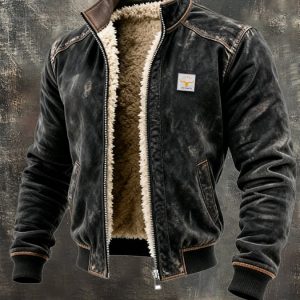 RICCARDO™ | CHAQUETA DE CUERO TÉRMICO
