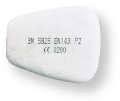 3M 5925 filtro P2R. Caja 20 uds.
