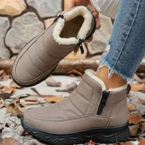 Botas Invernales para Mujer con Forro Aterciopelado