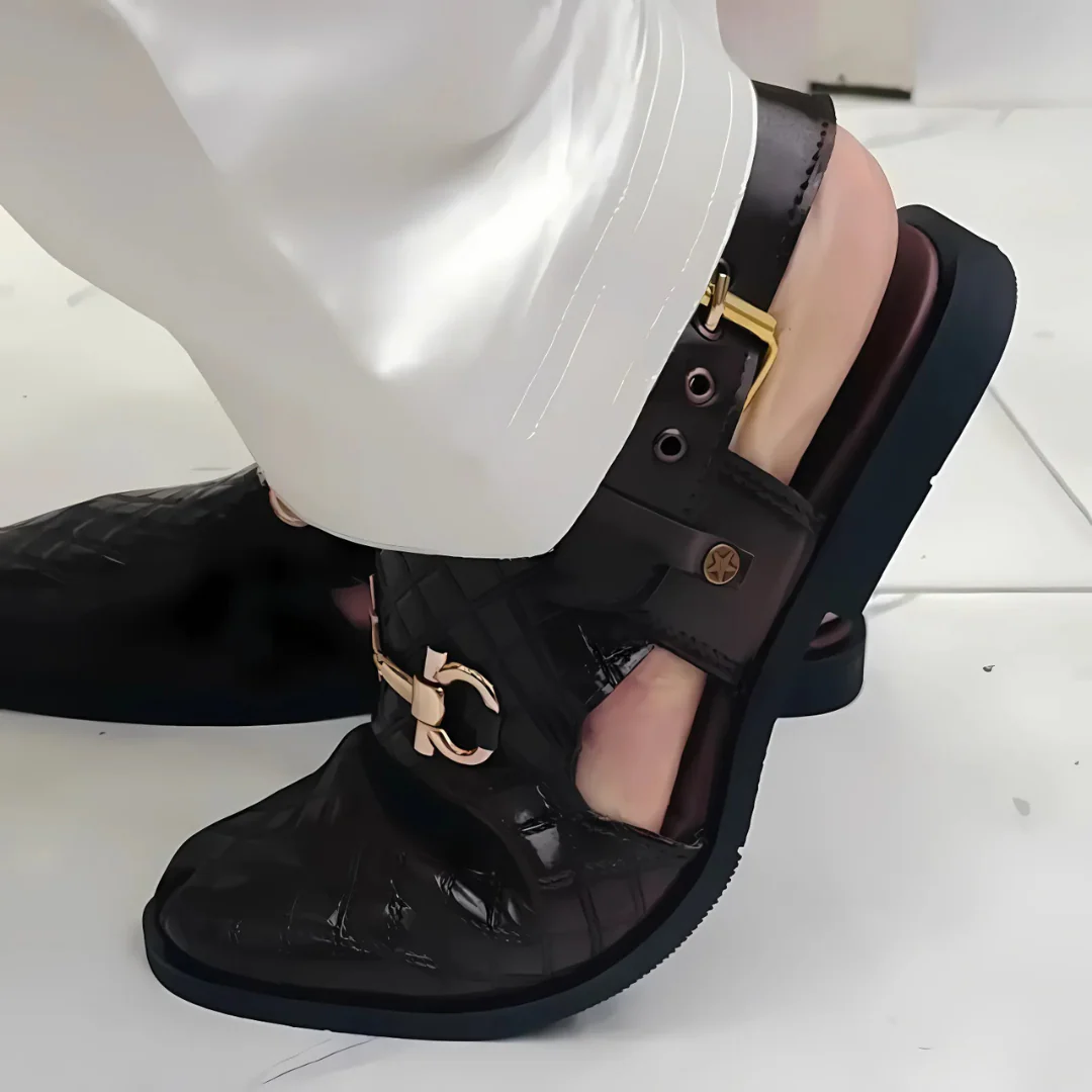 Mocasines Modernos de Cuero con Suela Ergon贸mica - Imagen 4