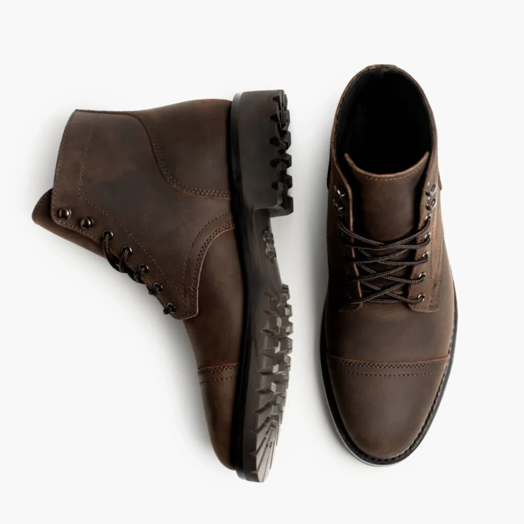 Botas de Cuero para Hombre de Gran Durabilidad y Estilo Moderno庐 - Imagen 4