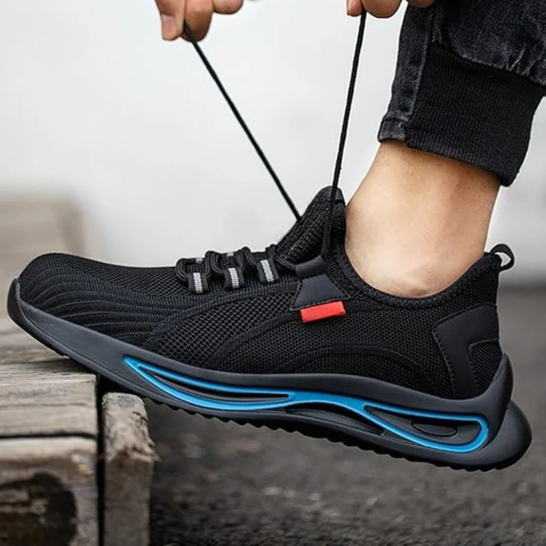 Zapatos de seguridad con puntera de acero para hombre - Imagen 4